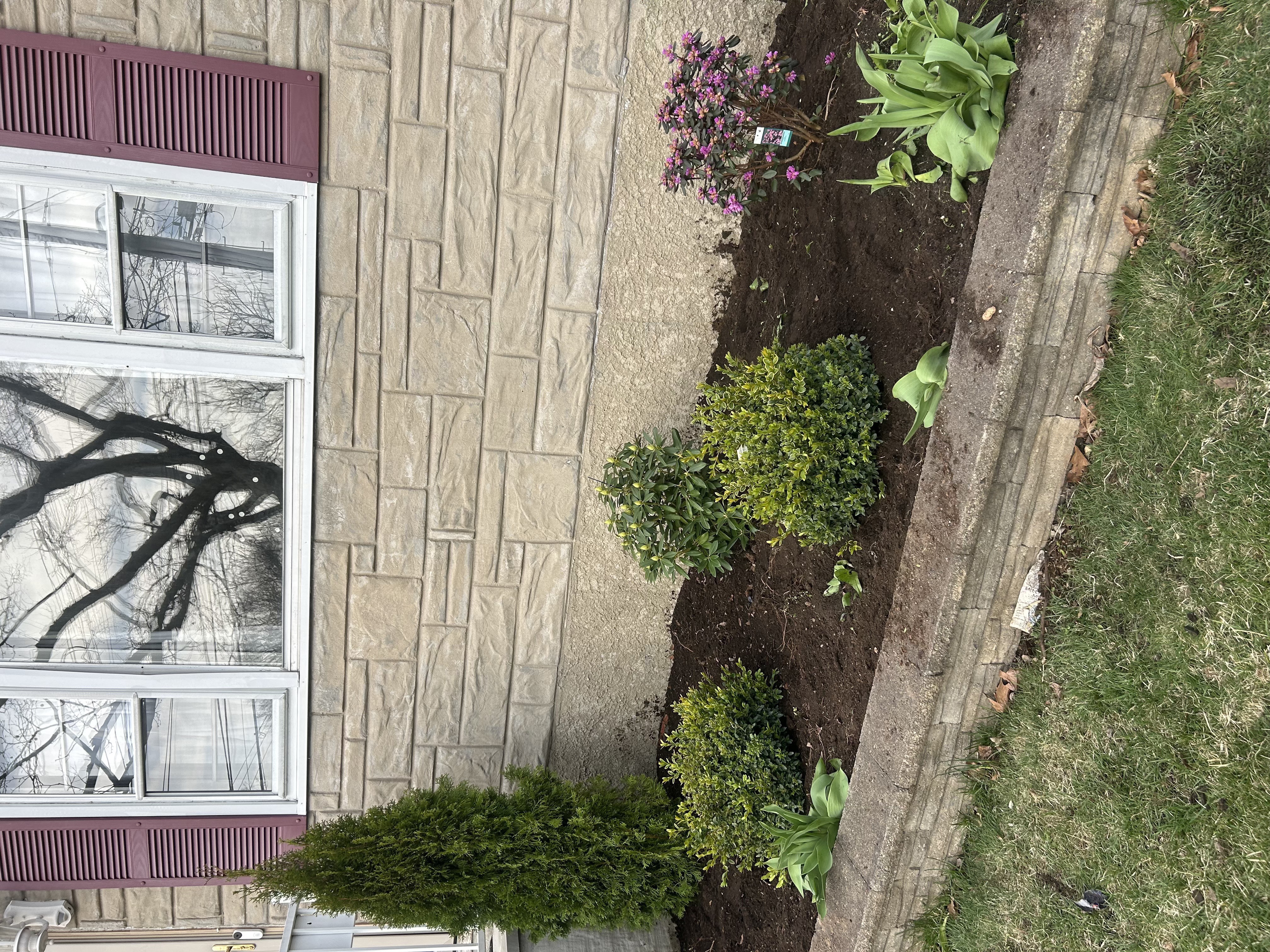 Garden bed installation